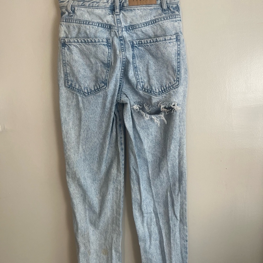 PacSun High Rise Blue Jeans Classic Style - Picture 5 of 6